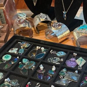 Assorted 925 Sterling Silver And Silver Pendants As Shown